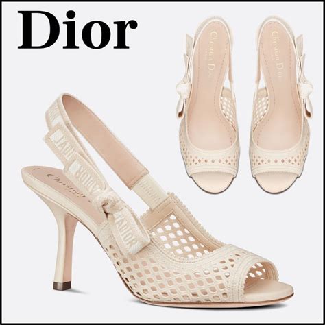 vintage dior studded open toe|CHRISTIAN DIOR open toe heels, retro vintage look, rare pair.